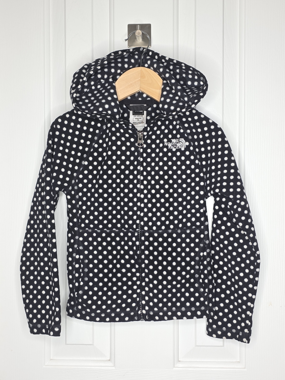 Toddler Girl North Face Sweater, 5t, Polka Dot